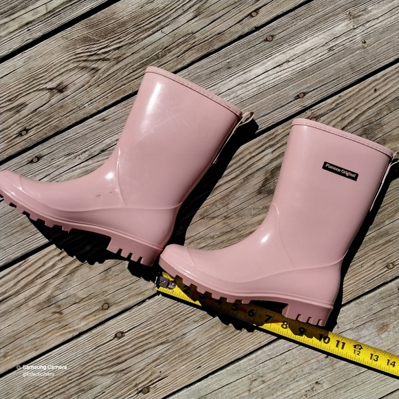 Planone Pink Waterproof Rain boots - Picture 2 of 14